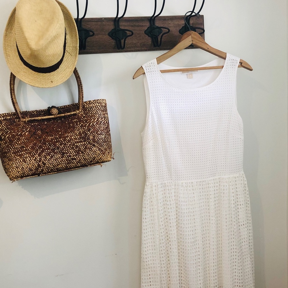 Michael Kors eyelet dress. Never worn.